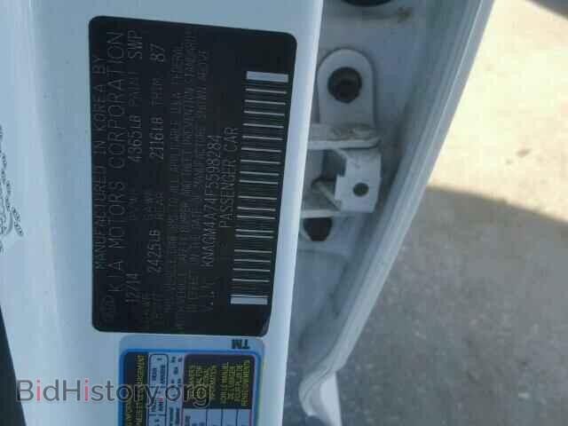 2015 KIA OPTIMA - VIN: KNAGM4A74F5598284 - Фото 10