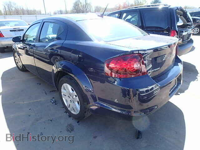 2014 DODGE AVENGER - VIN: 1C3CDZABXEN110381 - Фото 3