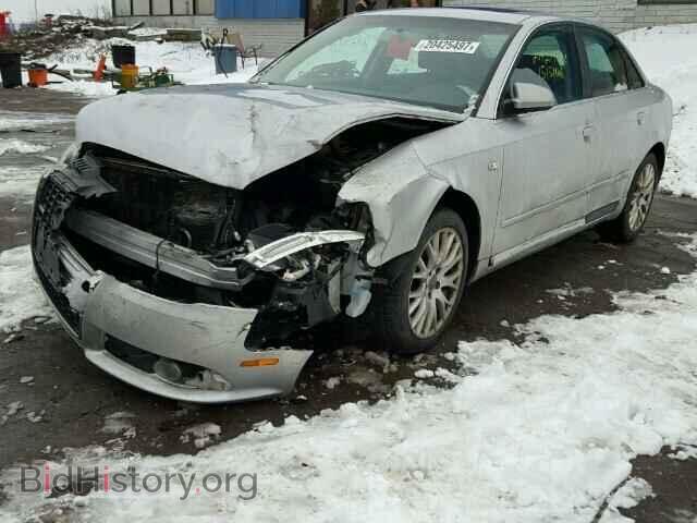 2008 AUDI A4 - VIN: WAUDF78EX8A155036 - Фото 2
