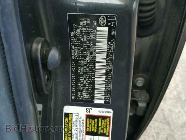 2012 TOYOTA COROLLA - VIN: 2T1BU4EE3CC799789 - Фото 10