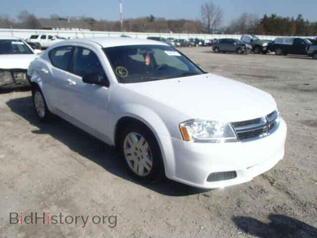 Фотография 1C3CDZAB2CN182298 - DODGE AVENGER 2012