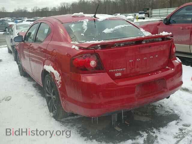 2014 DODGE AVENGER - VIN: 1C3CDZCBXEN226354 - Фото 3