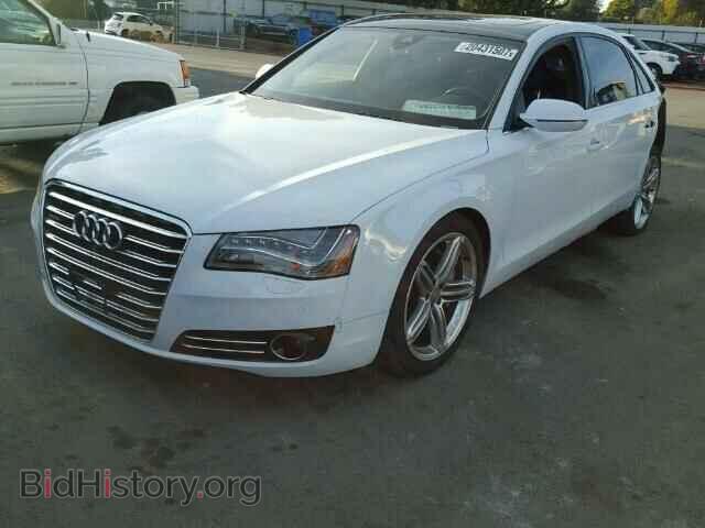 2013 AUDI A8 - VIN: WAURGAFD5DN028160 - Фото 2