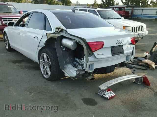 2013 AUDI A8 - VIN: WAURGAFD5DN028160 - Фото 3