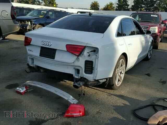 2013 AUDI A8 - VIN: WAURGAFD5DN028160 - Фото 4