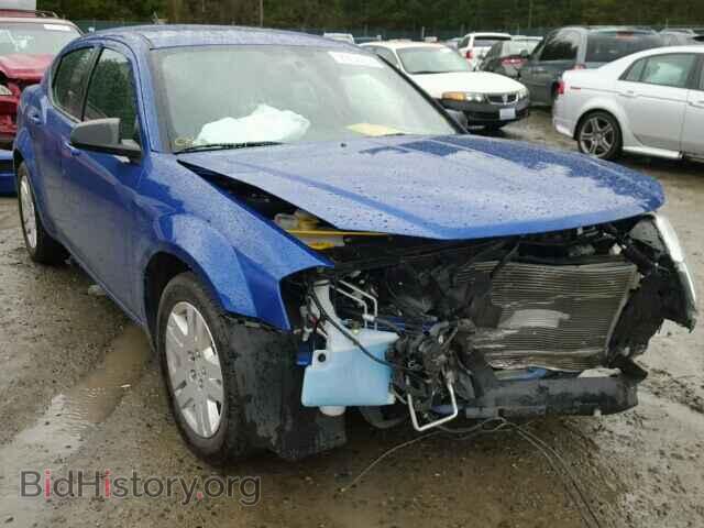 Фотография 1C3CDZAB3DN684173 - DODGE AVENGER 2013