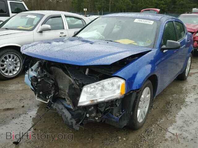 2013 DODGE AVENGER - VIN: 1C3CDZAB3DN684173 - Фото 2