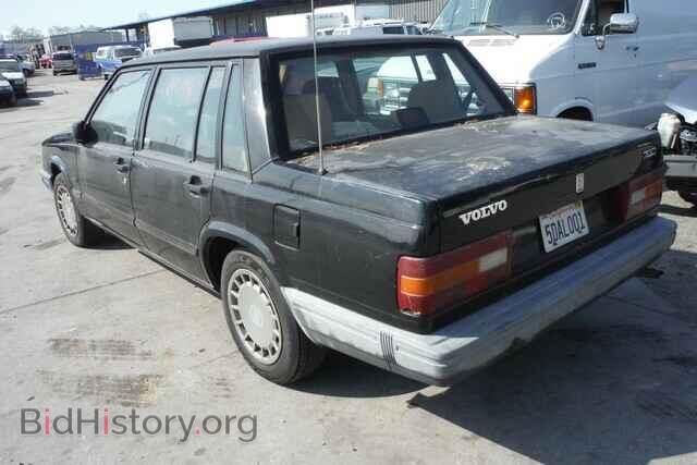 1991 VOLVO 740 - VIN: YV1FA8840M2519647 - Фото 3
