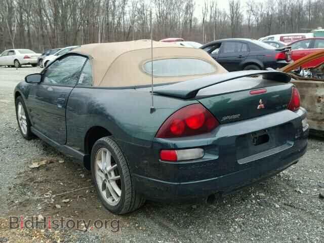 2001 MITSUBISHI ECLIPSE - VIN: 4A3AE55H51E004354 - Фото 3