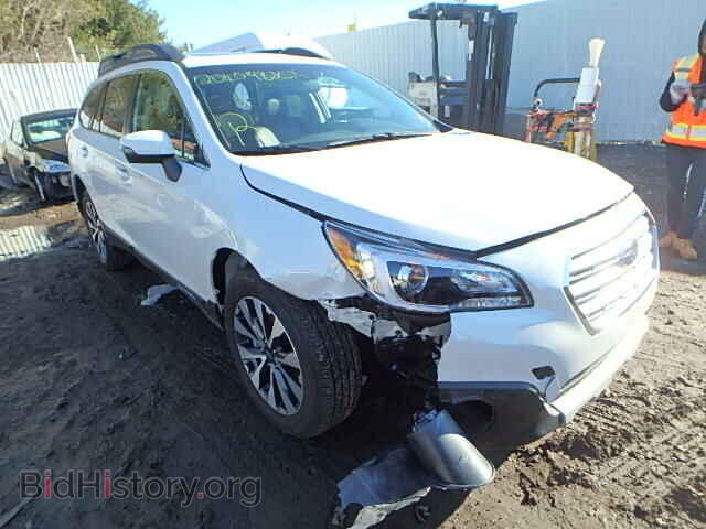 Фотография 4S4BSANC6F3240927 - SUBARU OUTBACK 2015