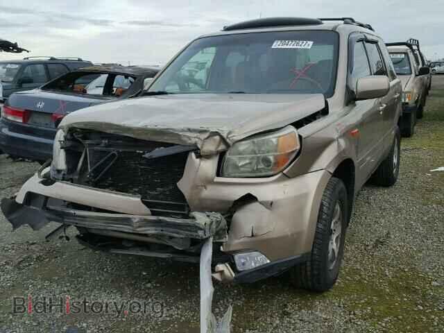 2006 HONDA PILOT - VIN: 5FNYF28586B034193 - Фото 2