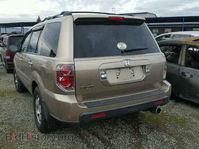 2006 HONDA PILOT - VIN: 5FNYF28586B034193 - Фото 3