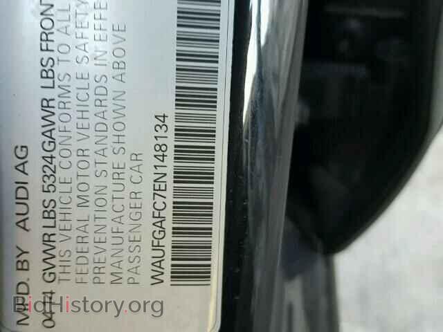 2014 AUDI A6 - VIN: WAUFGAFC7EN148134 - Фото 10