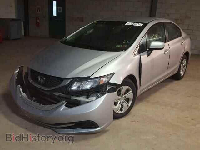 2014 HONDA CIVIC - VIN: 2HGFB2F54EH544847 - Фото 2