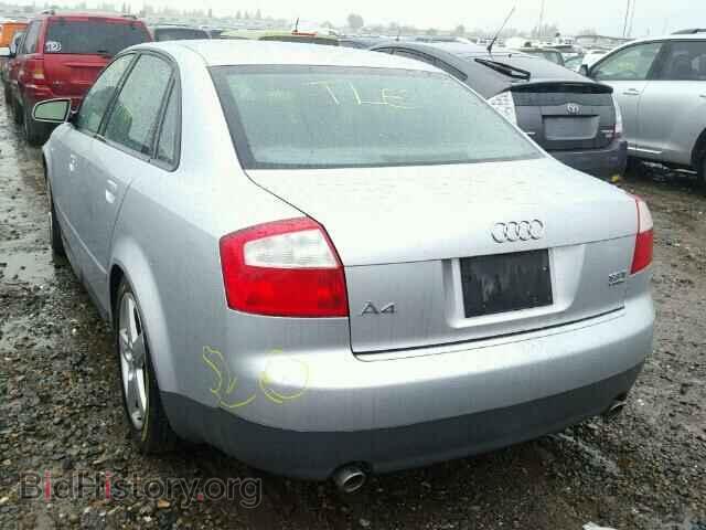 2002 AUDI A4 - VIN: WAULC68E52A208120 - Фото 3