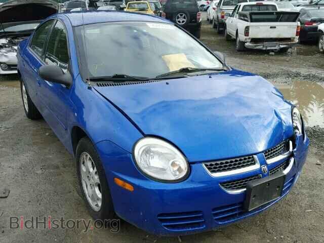 Фотография 1B3ES56C44D545293 - DODGE NEON 2004