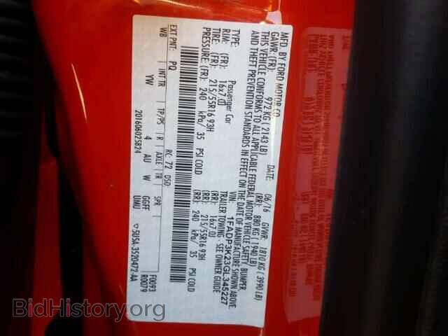 2016 FORD FOCUS - VIN: 1FADP3K23GL345227 - Photo 10