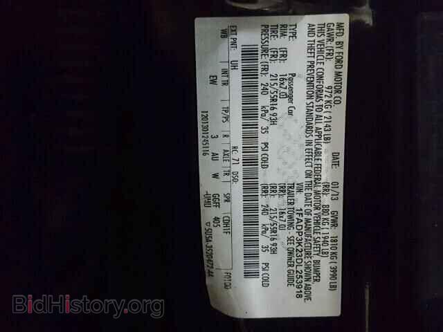 2013 FORD FOCUS - VIN: 1FADP3K23DL253918 - Фото 10
