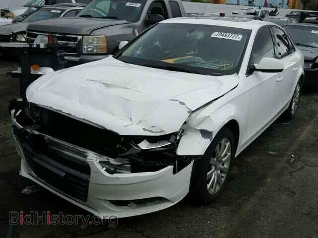 2013 AUDI A4 - VIN: WAUBFAFL8DN044459 - Фото 2