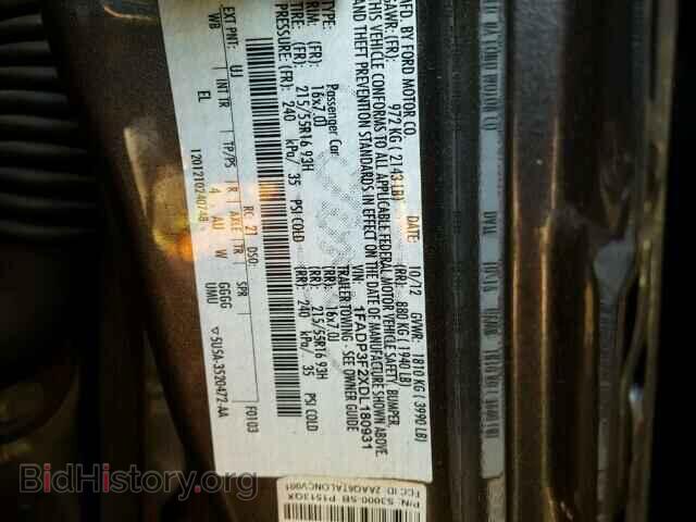 2013 FORD FOCUS - VIN: 1FADP3F2XDL180931 - Photo 10