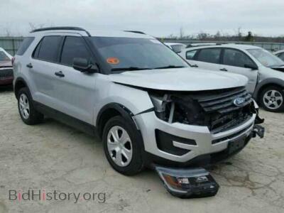 2016 Ford EXPLORER Explorer P, silver — VIN 1FM5K8AR3GGA96747, Copart
