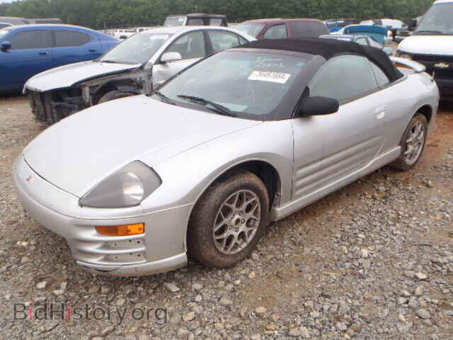 2001 MITSUBISHI ECLIPSE - VIN: 4A3AE85H81E084668 - Photo 2