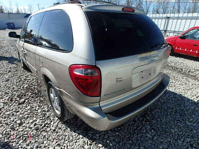 2007 DODGE CARAVAN - VIN: 2D4GP44L97R264326 - Фото 3