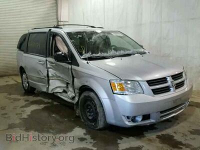2010 Dodge CARAVAN Grand Cara, silver — VIN 2D4RN4DE1AR268880, Copart