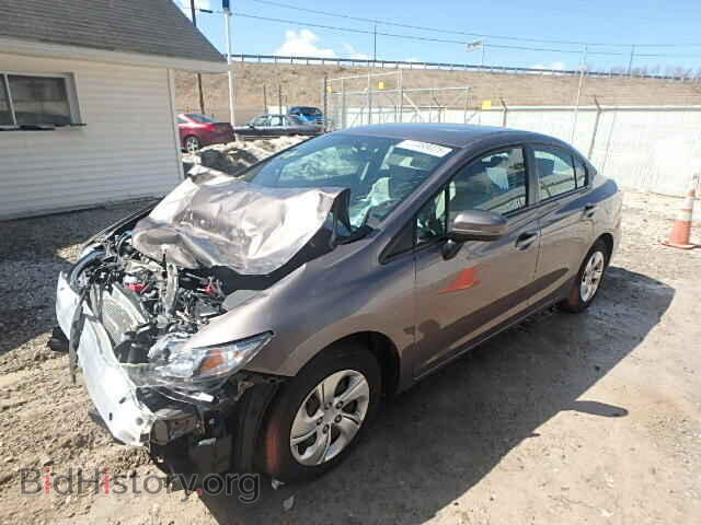 2014 HONDA CIVIC - VIN: 19XFB2F55EE002831 - Фото 2