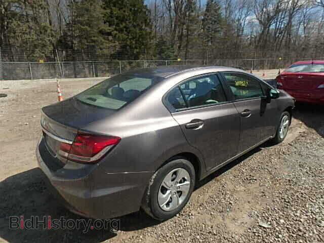 2014 HONDA CIVIC - VIN: 19XFB2F55EE002831 - Фото 4