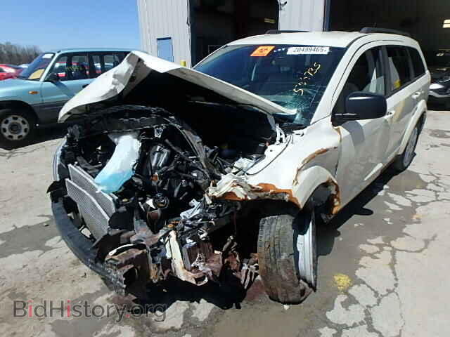 2013 DODGE JOURNEY - VIN: 3C4PDCAB8DT509542 - Фото 2