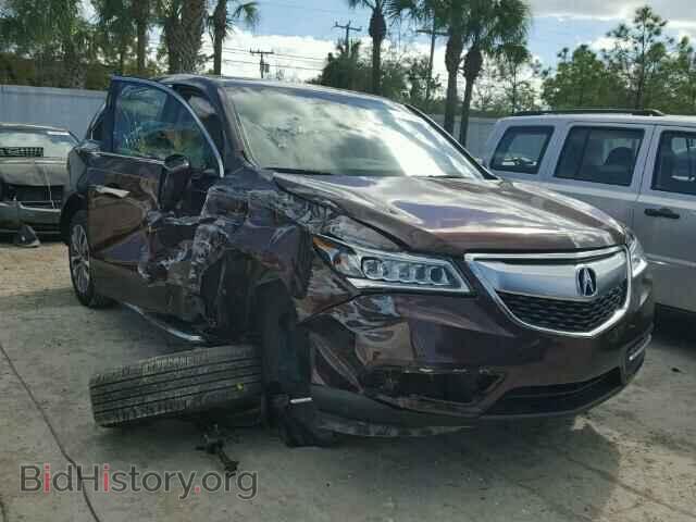 Photo 5FRYD3H48FB005133 - ACURA MDX 2015