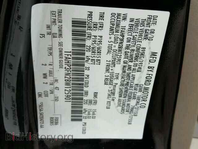 2011 FORD FOCUS - VIN: 1FAHP3FN2BW125901 - Фото 10