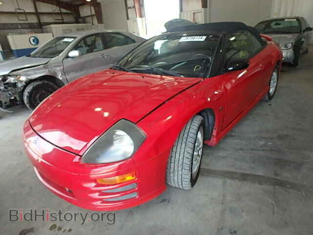 2001 MITSUBISHI ECLIPSE - VIN: 4A3AE85H21E203296 - Фото 2