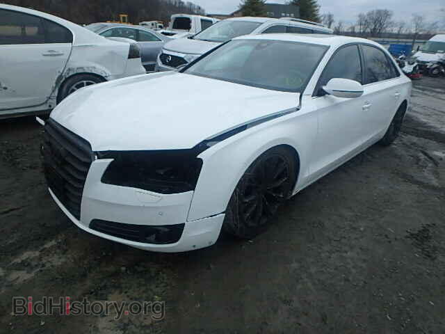 2013 AUDI A8 - VIN: WAURGAFD8DN009943 - Фото 2
