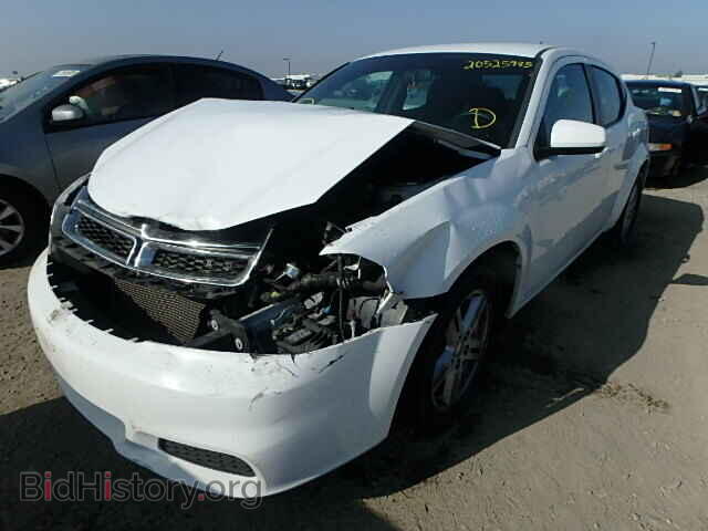 2012 DODGE AVENGER - VIN: 1C3CDZCB4CN208896 - Фото 2