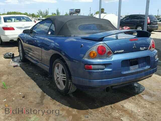 2003 MITSUBISHI ECLIPSE - VIN: 4A3AE55H63E080216 - Фото 3