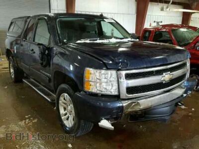 2007 Chevrolet SILVERADO, синий — VIN 2GCEC19J371616210, Copart