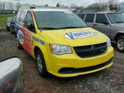 2012 Dodge RAM VAN RAM Van CA, белый — VIN 2C4RDGAG3CR225961, Copart