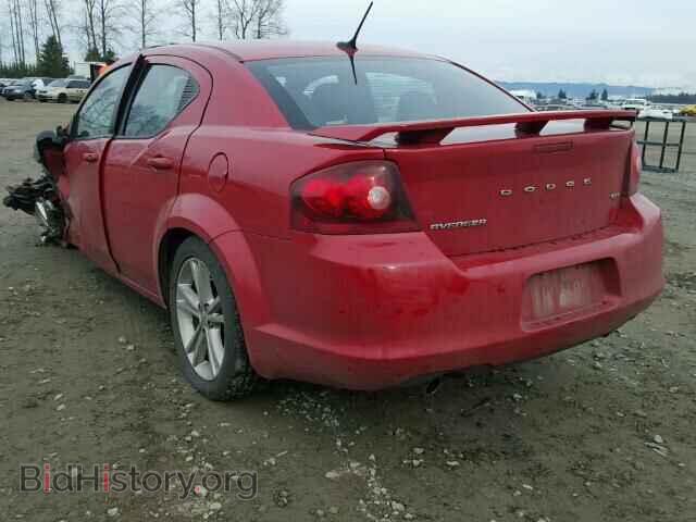 2012 DODGE AVENGER - VIN: 1C3CDZEG4CN227831 - Фото 3