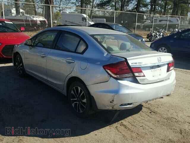 2013 HONDA CIVIC - VIN: 2HGFB2F87DH557620 - Фото 3
