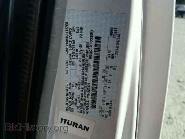 2003 FORD ECONOLINE - VIN: 1FBSS31L93HB53421 - Фото 10