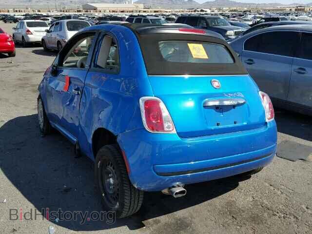 2015 FIAT 500 - VIN: 3C3CFFDR8FT624202 - Фото 3