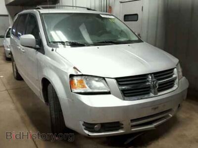 2010 Dodge CARAVAN Grand Cara, silver — VIN 2D4RN5D12AR209792, Copart