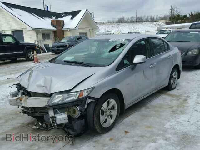 2013 HONDA CIVIC - VIN: 2HGFB2F53DH556857 - Фото 2