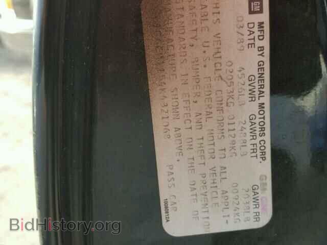 1989 CADILLAC DEVILLE - VIN: 1G6CD1154K4321068 - Photo 10