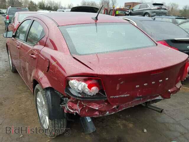 2014 DODGE AVENGER - VIN: 1C3CDZAB2EN237741 - Фото 3