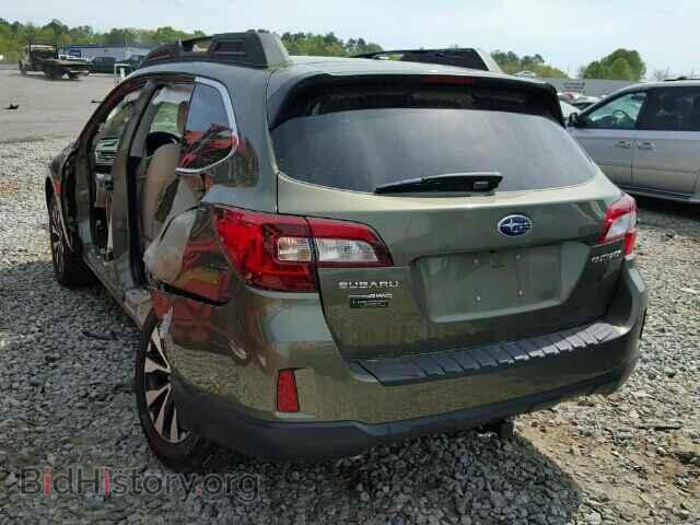 2015 SUBARU OUTBACK - VIN: 4S4BSBLC5F3283826 - Фото 3