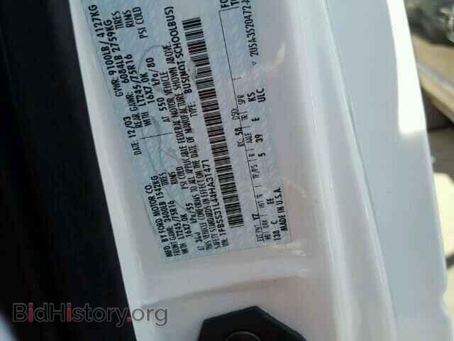 2004 FORD ECONOLINE - VIN: 1FBSS31L44HA31471 - Фото 10