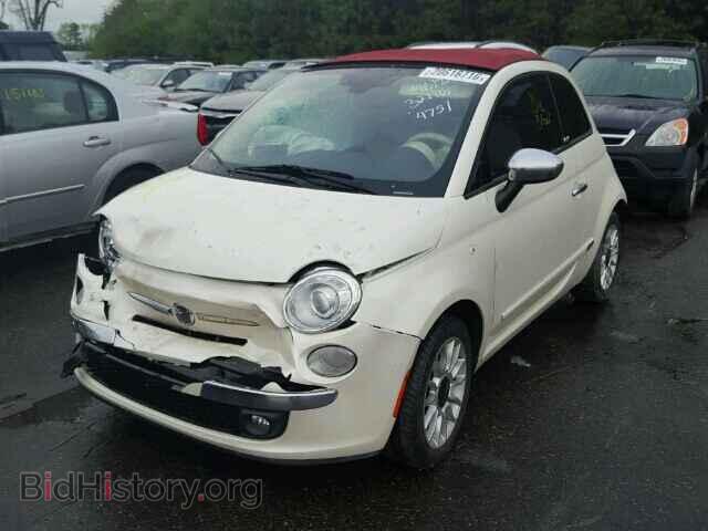 2012 FIAT 500 - VIN: 3C3CFFER5CT164751 - Фото 2